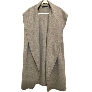 Raffi Sleeveless Open Wool cardigan S